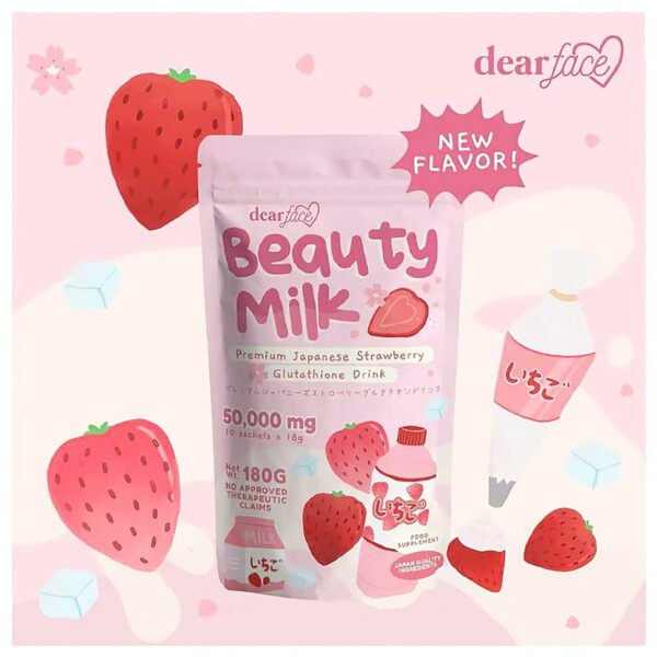 Beauty Milk Premium - Japanese Strawberry Glutathione Drink