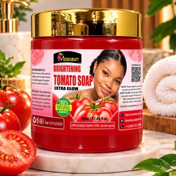 Brightening Tomato soap