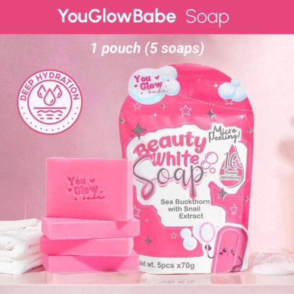 You glow beauty white soap